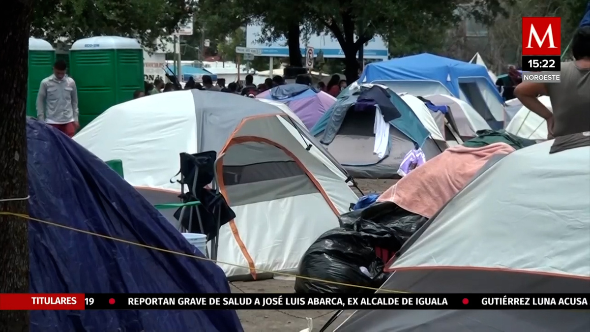 En Reynosa, migrantes ayudan en la construcción de un nuevo albergue