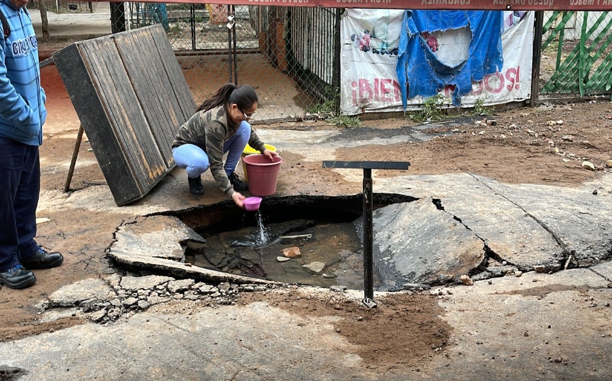 Falta de agua en Gustavo A. Madero