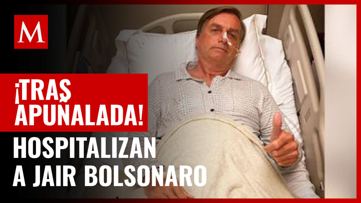 Jair Bolsonaro. Presidente de Brasil fue hospitalizado de urgencia