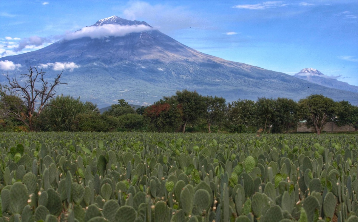 Popocatépetl desde San Bernardino Tlaxcalancingo | Andrés Lobato