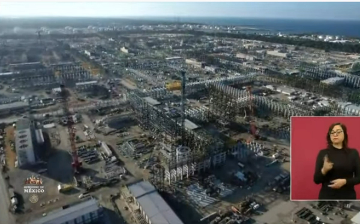 Refinería Dos Bocas. Foto: ESPECIAL
