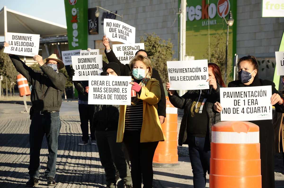 Los residentes de la zona de El Uro se pronunciaron en contra de la detención de los trabajos. Foto: Raúl Palacios