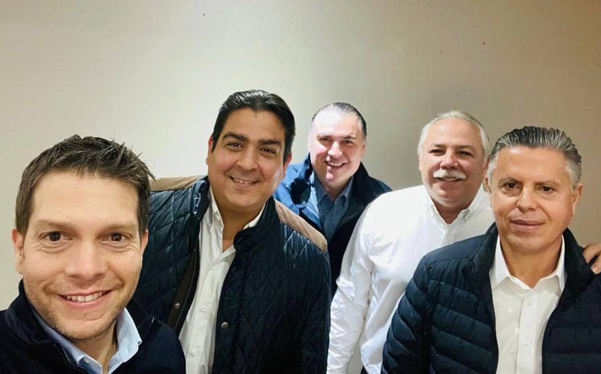 Se reúnen aspirantes del PAN a candidato a gobernador en Tamaulipas. (Cortesía)