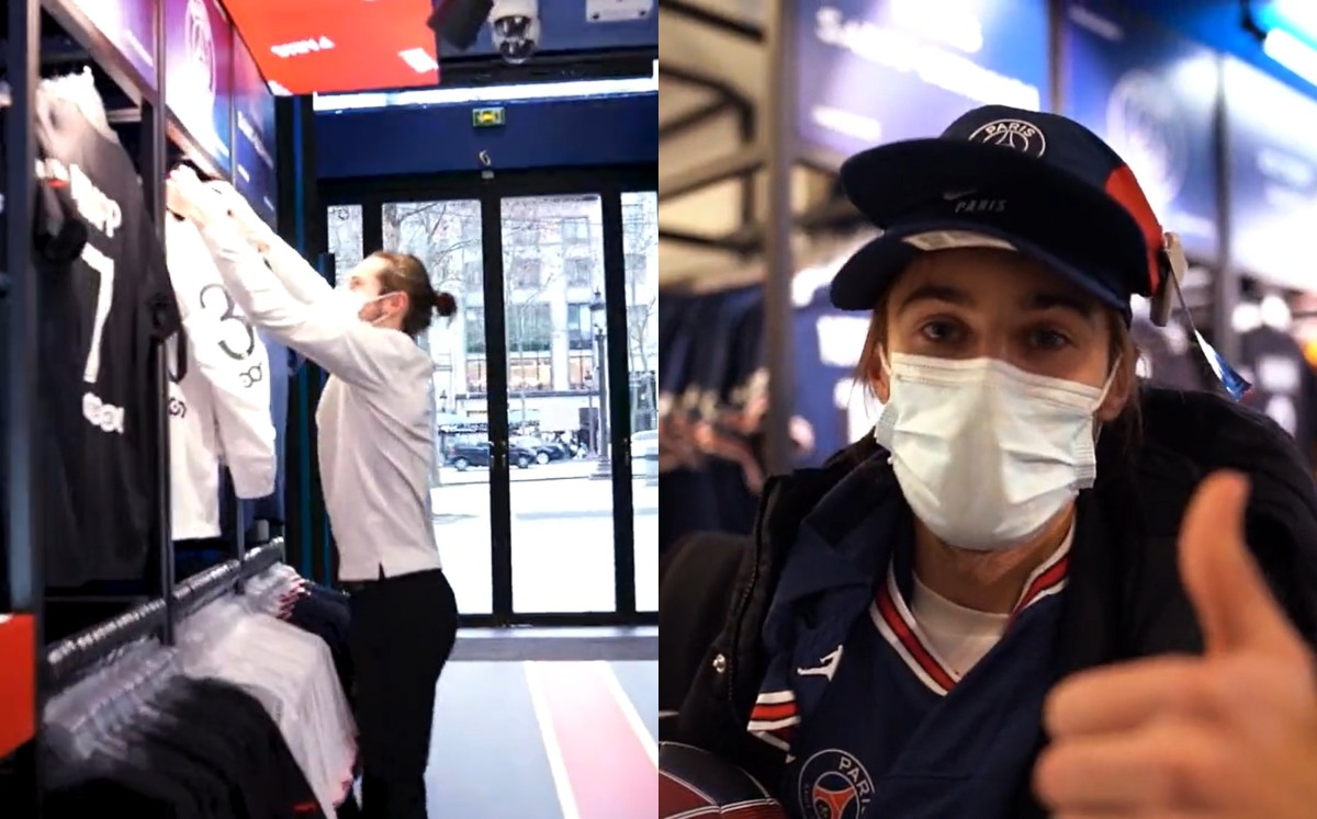 Aficionado 'saquea' una tienda del PSG y esto fue lo que se llevó (Especial)