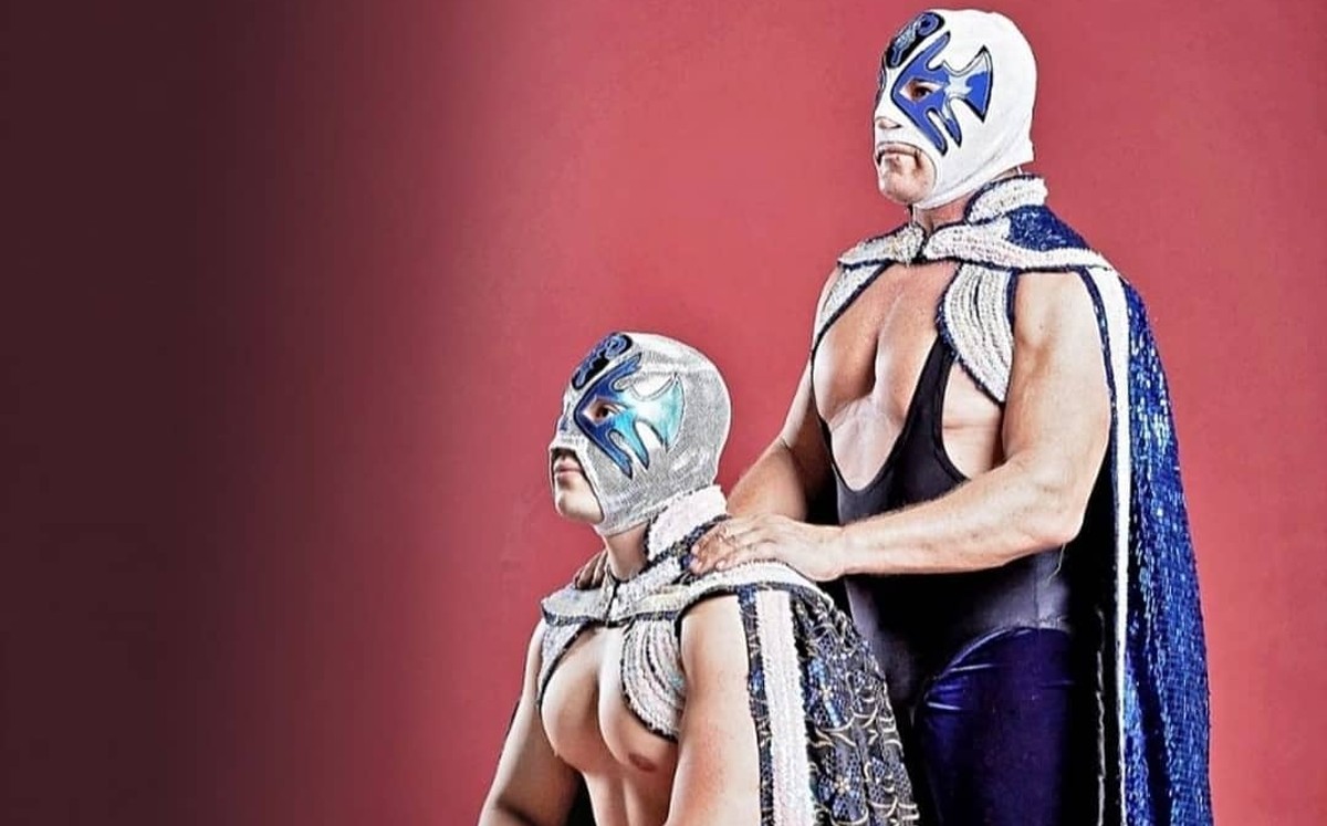 Atlantis Jr, el 'Heredero de la Atlántida', quiere ser campeón en parejas con su papá (Instagram: @atlantis.jr)
