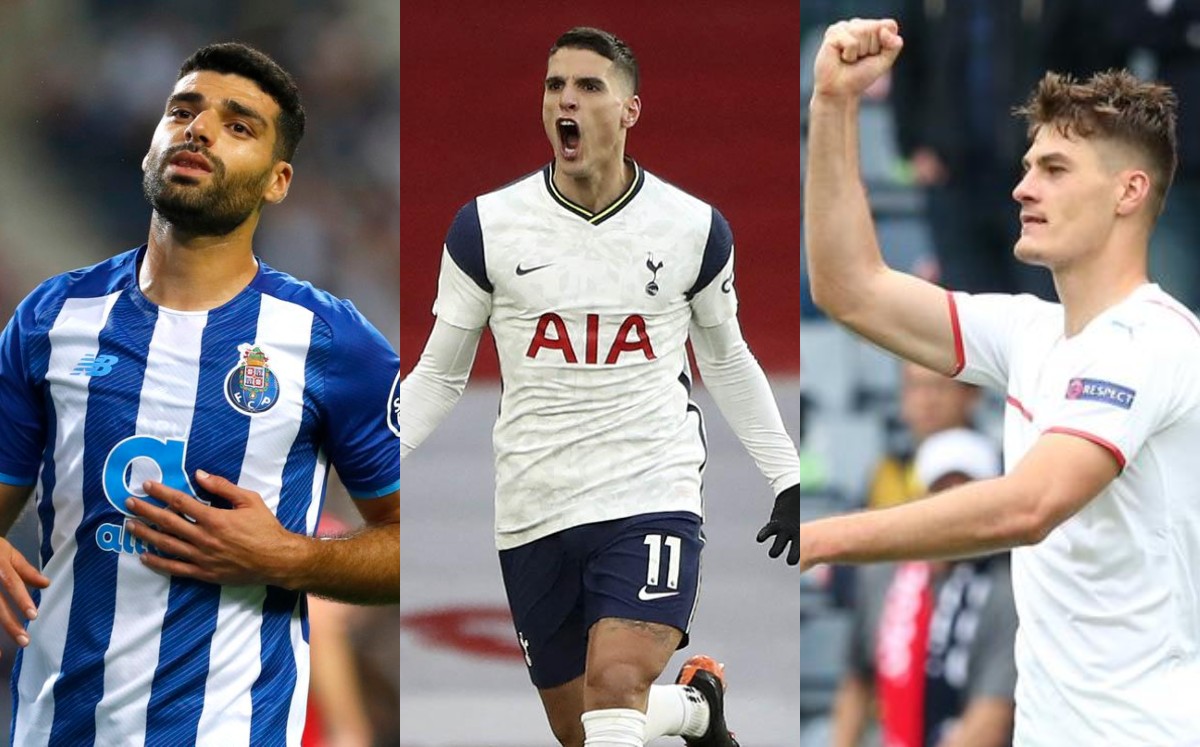 Taremi, Lamela y Schick, nominados al Premio Puskas 2021 (Reuters/AFP/Reuters)