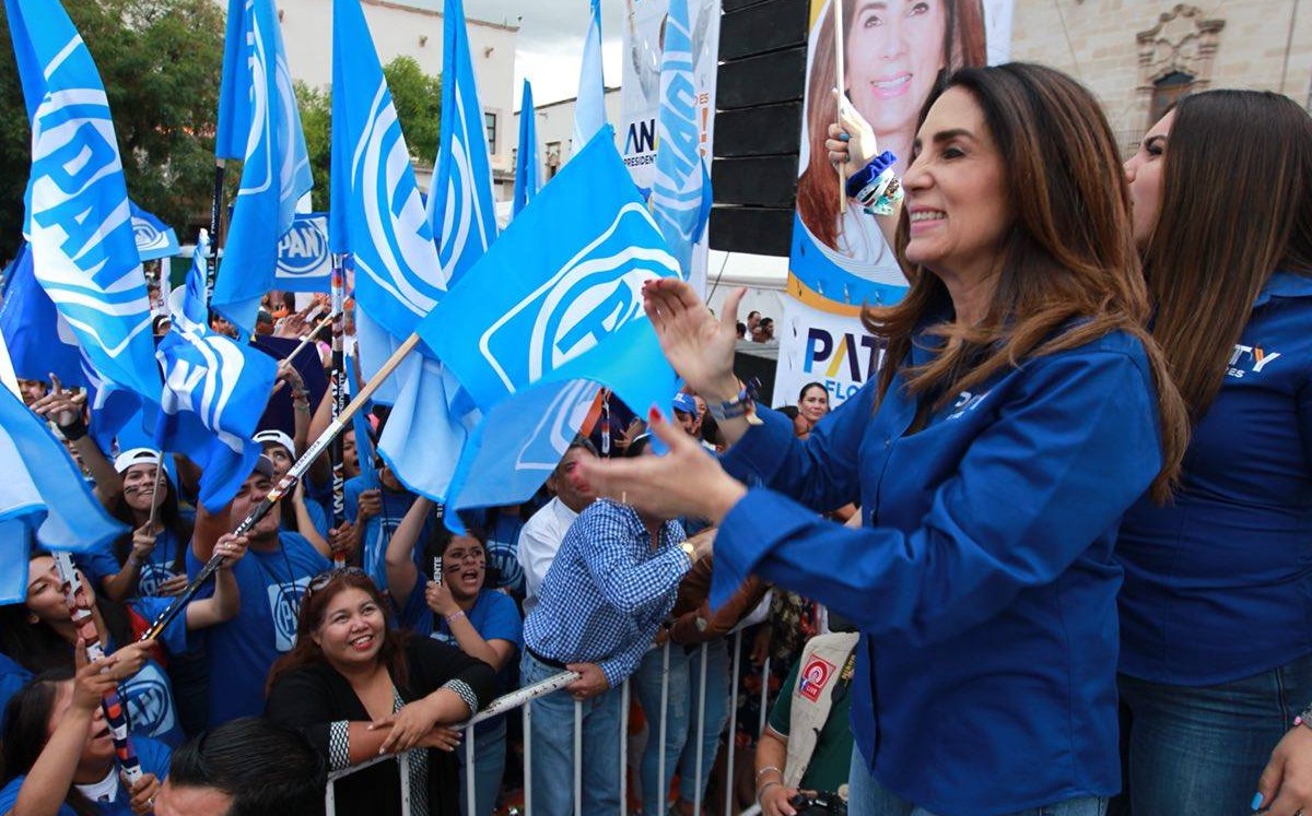 Patricia Flores anticipó que tomará un camino para mejorar la vida de los ciudadanos de Durango. | Facebook