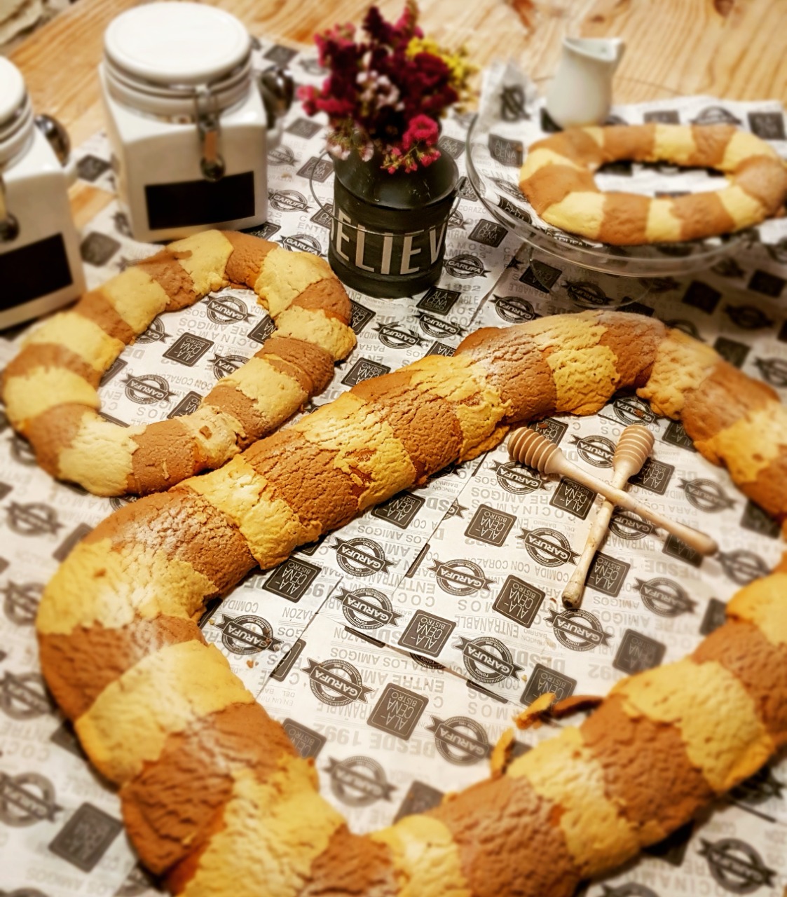 Rosca de Reyes de Fonda Garufa sin acitrón.