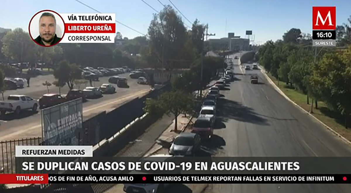 Se duplican casos de covid-19 en Aguascalientes