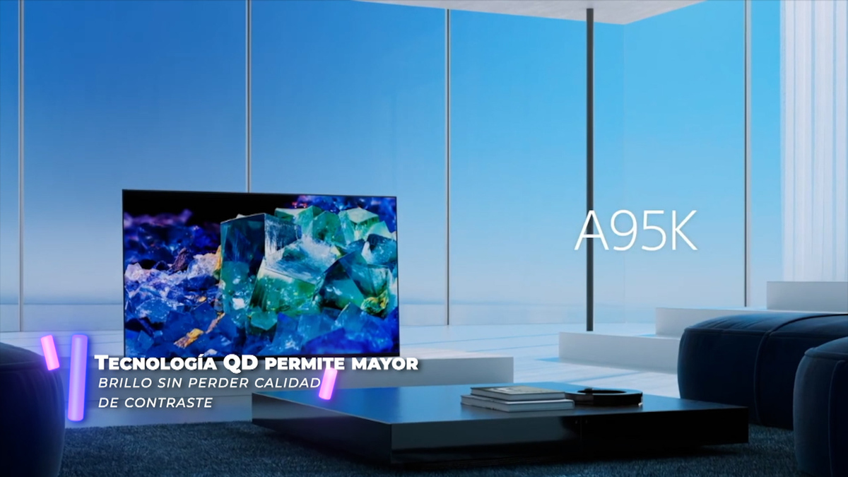 Sony presentó su nueva pantalla A95 QD-OLED en el CES 2022 | Milenio Tech