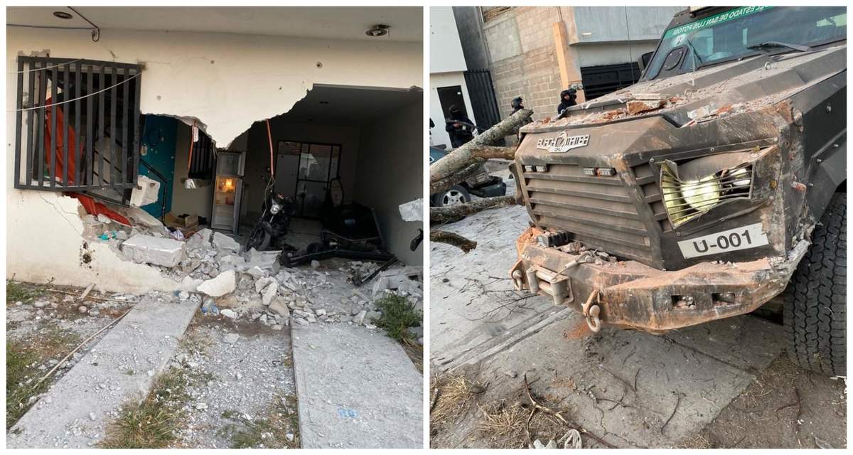 En una casa de seguridad se encontraba una presunta célula delictiva.