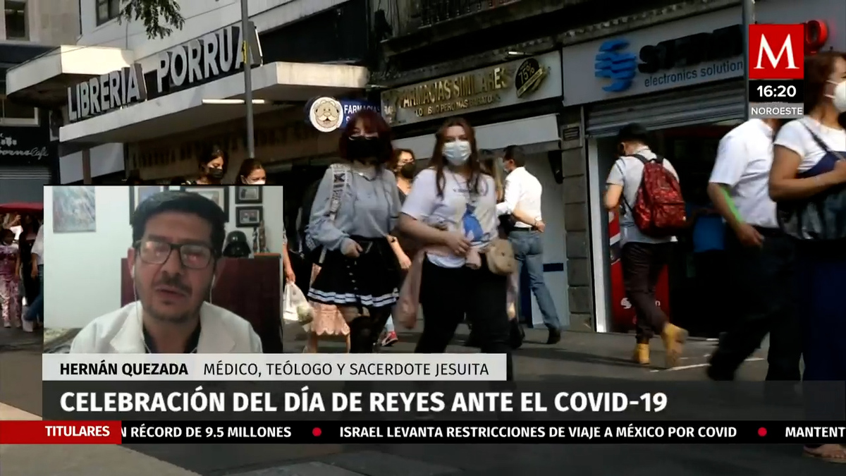 Celebración del día de reyes ante el covid-19, Hernán Quezada Médico