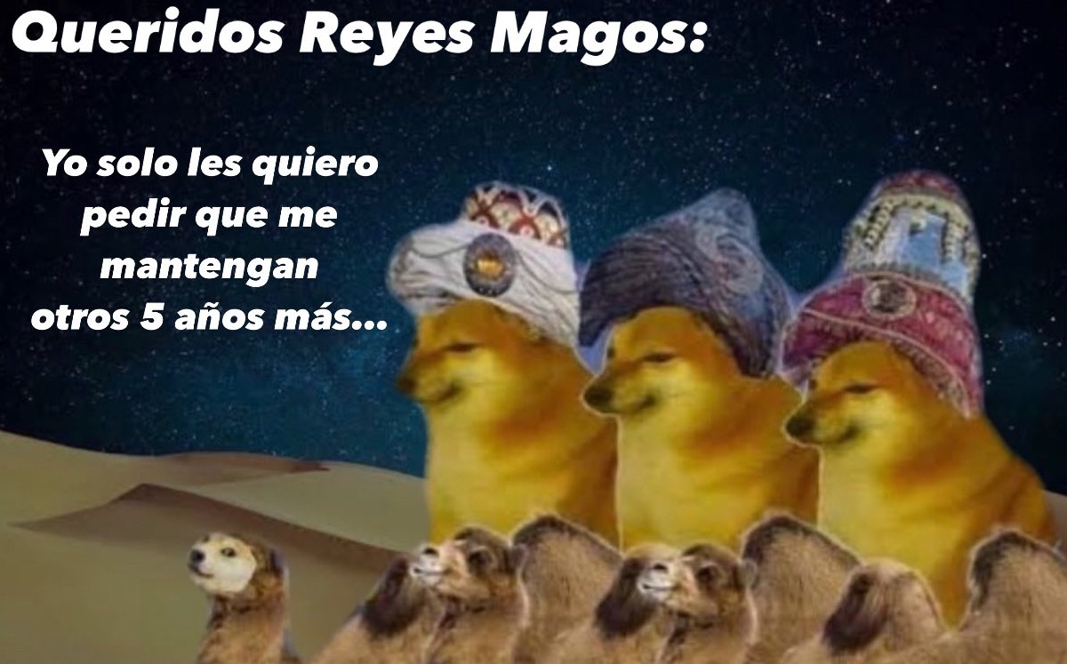 Este 6 de enero las personas compartieron memes por el Día de Reyes Magos (Twitter).