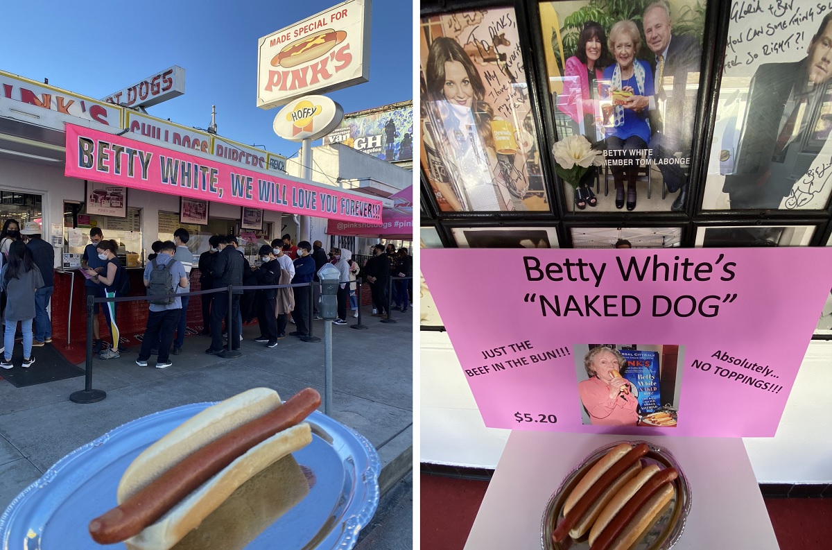 Fotos: Twitter Pink's Hot Dogs