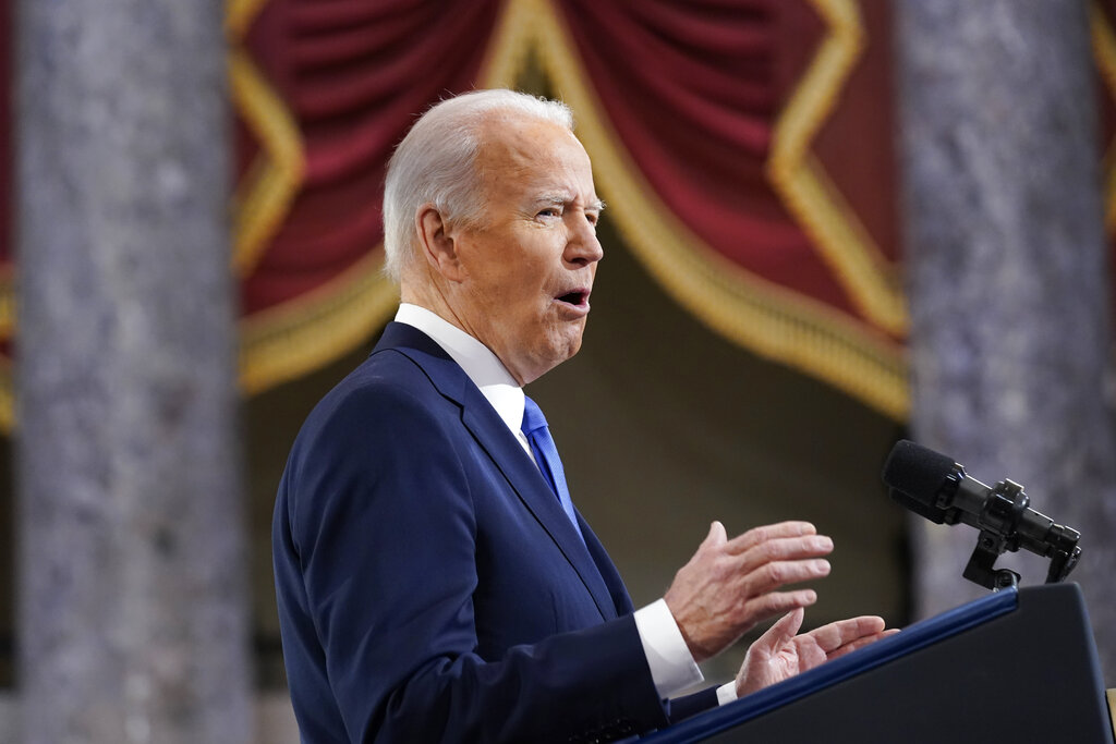 Joe Biden, presidente de Estados Unidos. | AP