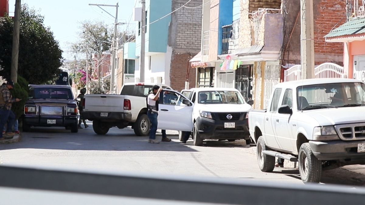 Operativo para detener a presuntos responsables de dejar cuerpos en capital de Zacatecas. (Especial)