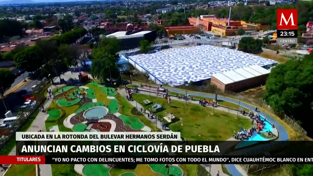 Puebla. Harán cambios en ciclovía y rotonda de Bulevar Hermanos