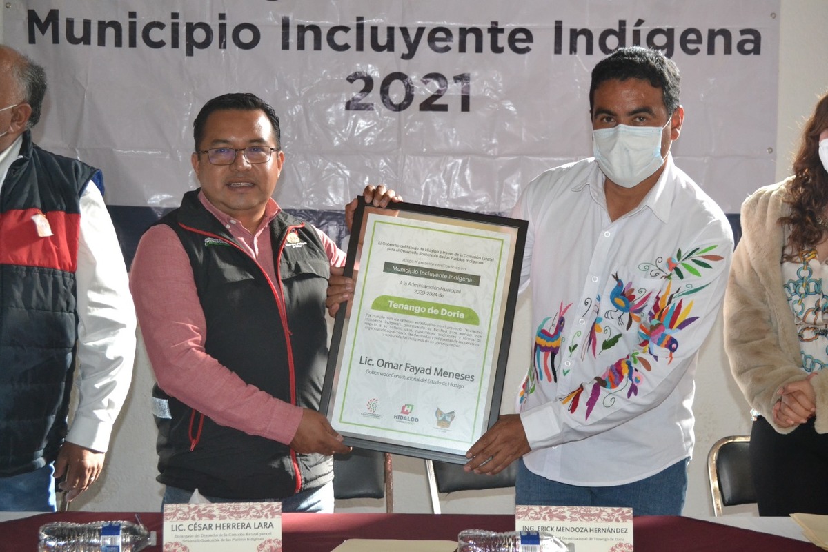 Reconocen a ocho municipios de Hidalgo por inclusión con Pueblos Indígenas (Cortesía)