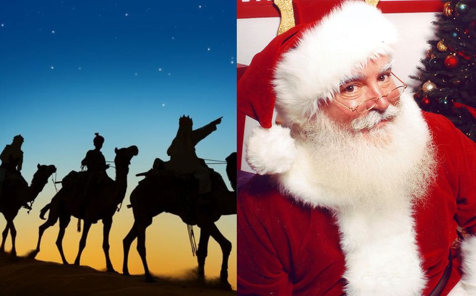 ¿Santa Claus o Reyes Magos? Esto prefieren los niños en Nuevo León. Foto: Especial.