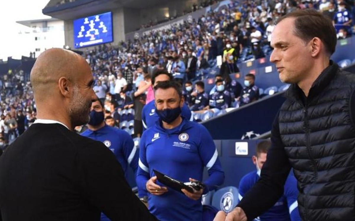 Tuchel y Guardiola aspiran a mejor DT del año (EFE)