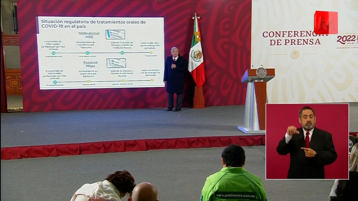 Cofepris ya inició aprobación de píldora de Merck contra covid-19
