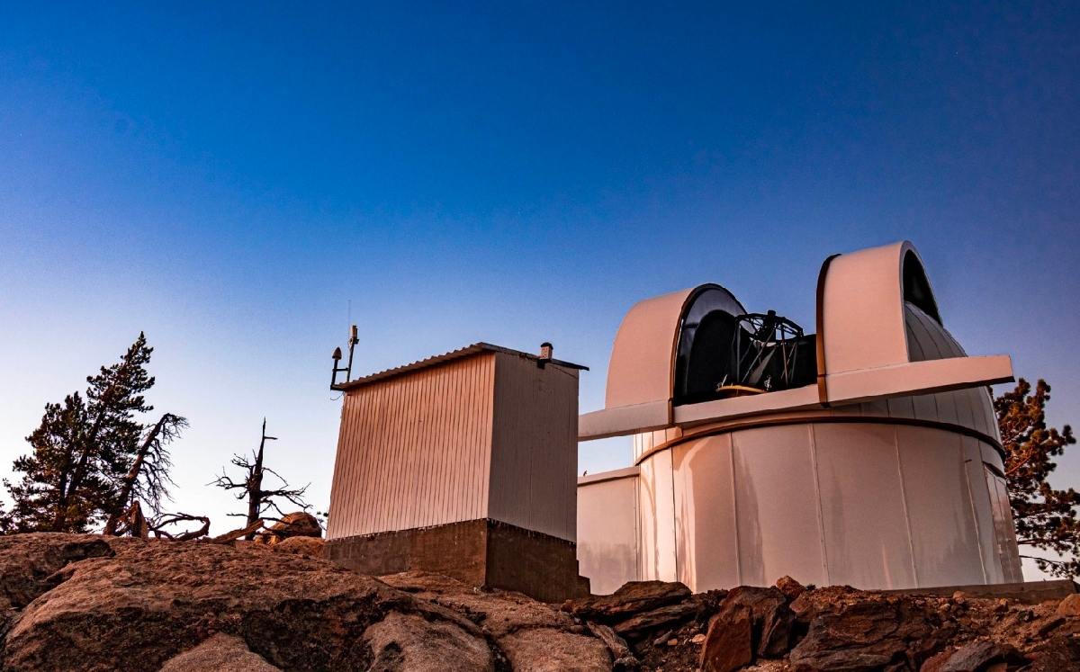 El descubrimiento se hizo gracias al  telescopio robótico SAINT-EX, en Baja California. | Especial