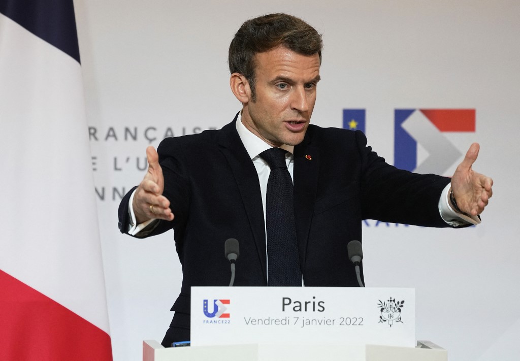 Emmanuel Macron, presidente de Francia. (AFP)