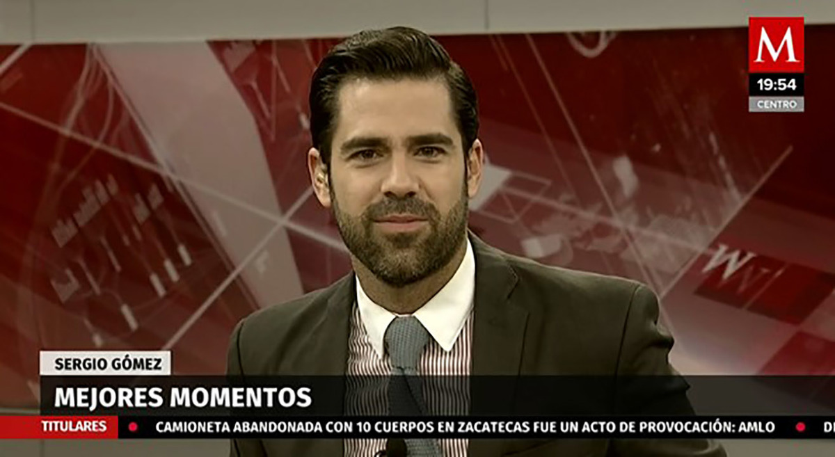 Entregan reconocimiento a Sergio Gómez por su trayectoria en Milenio