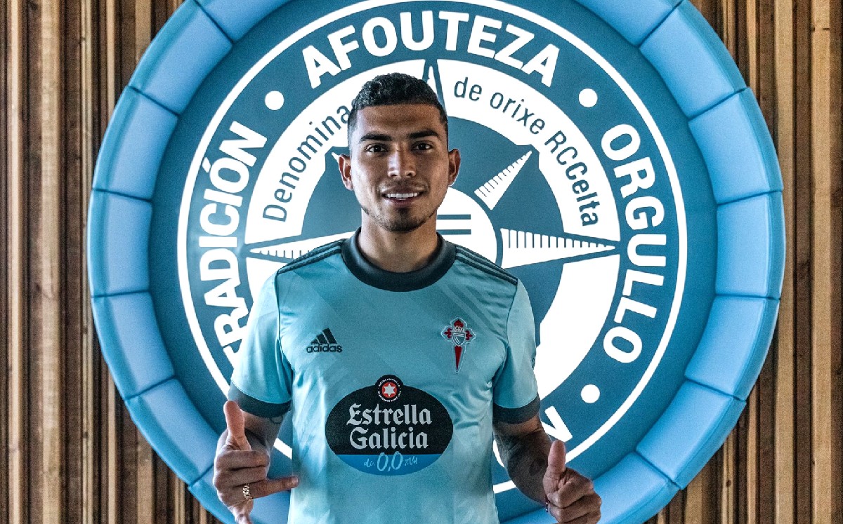 Orbelín Pineda es anunciado oficialmente con el Celta (Twitter)