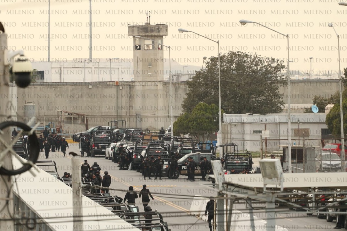 Este viernes se registraron disturbios al interior del penal de Apodaca. Foto: Roberto Alanís