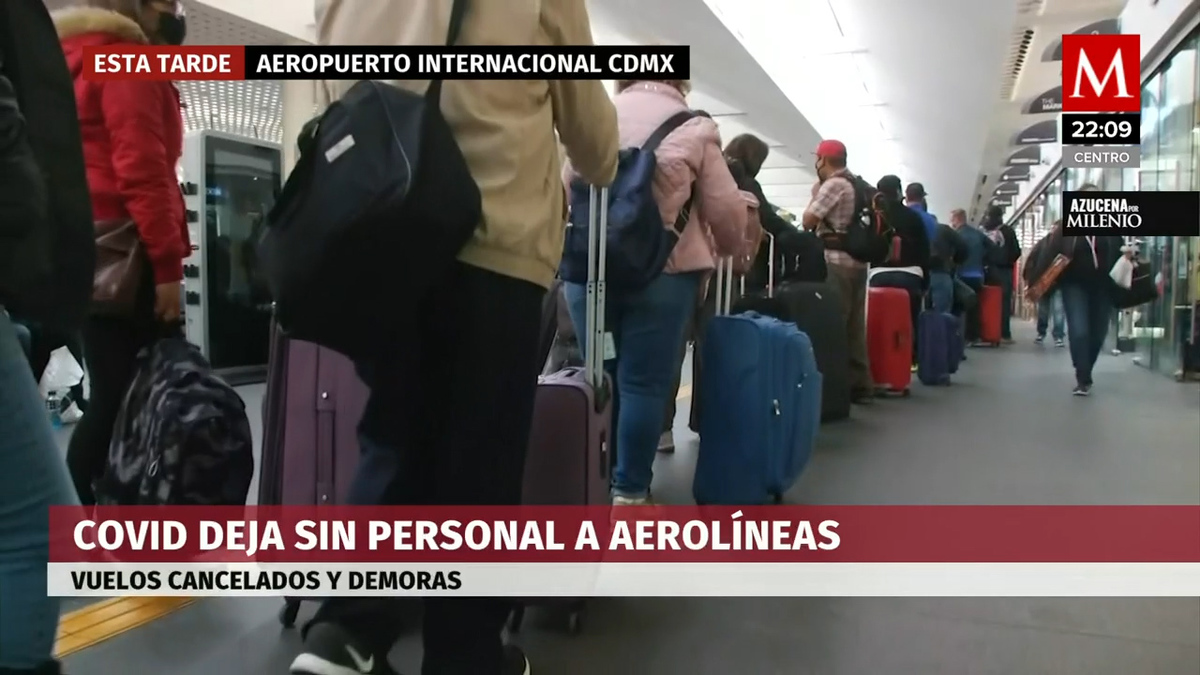 Decenas de vuelos han sido cancelados por falta de tripulación