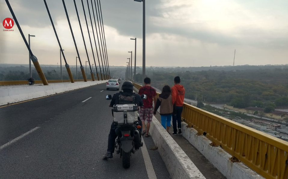 Joven intenta suicidarse lanzándose de puente Tampico