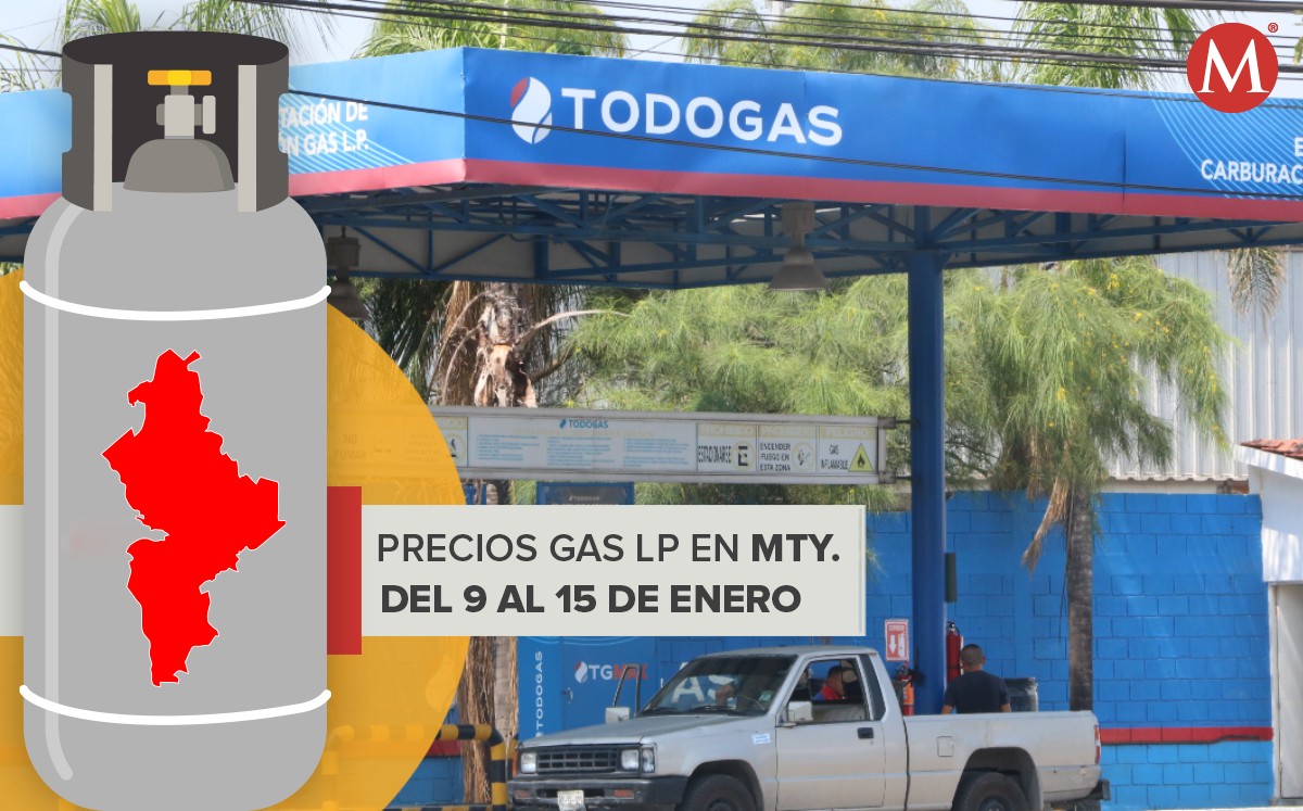 Precios del gas LP en Nuevo León del 9 al 15 de enero de 2022. Foto: Leonel Rocha.