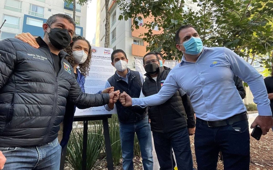 Tabe y Grupo Modelo firman convenio para reverdecer Parque Lineal