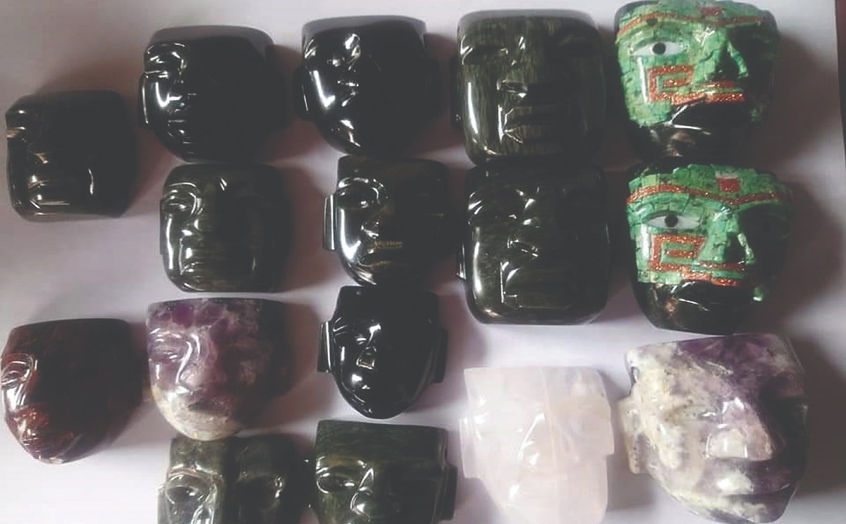 Artesanías de obsidiana