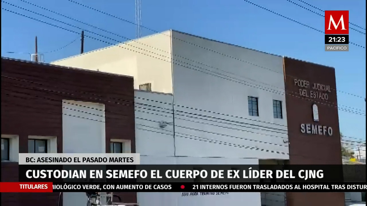 Ejército custodia cuerpo de ex líder del CJNG en Semefo de BC