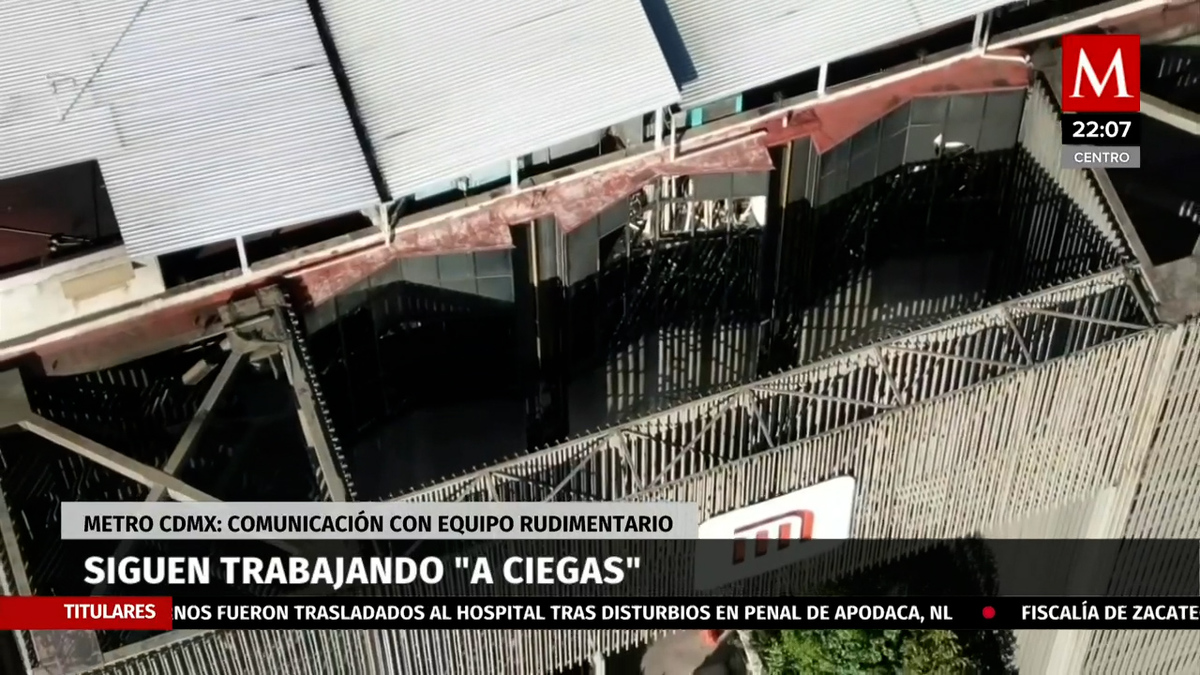 Metro CdMx. A un año de incendio, servicio es "a ciegas"