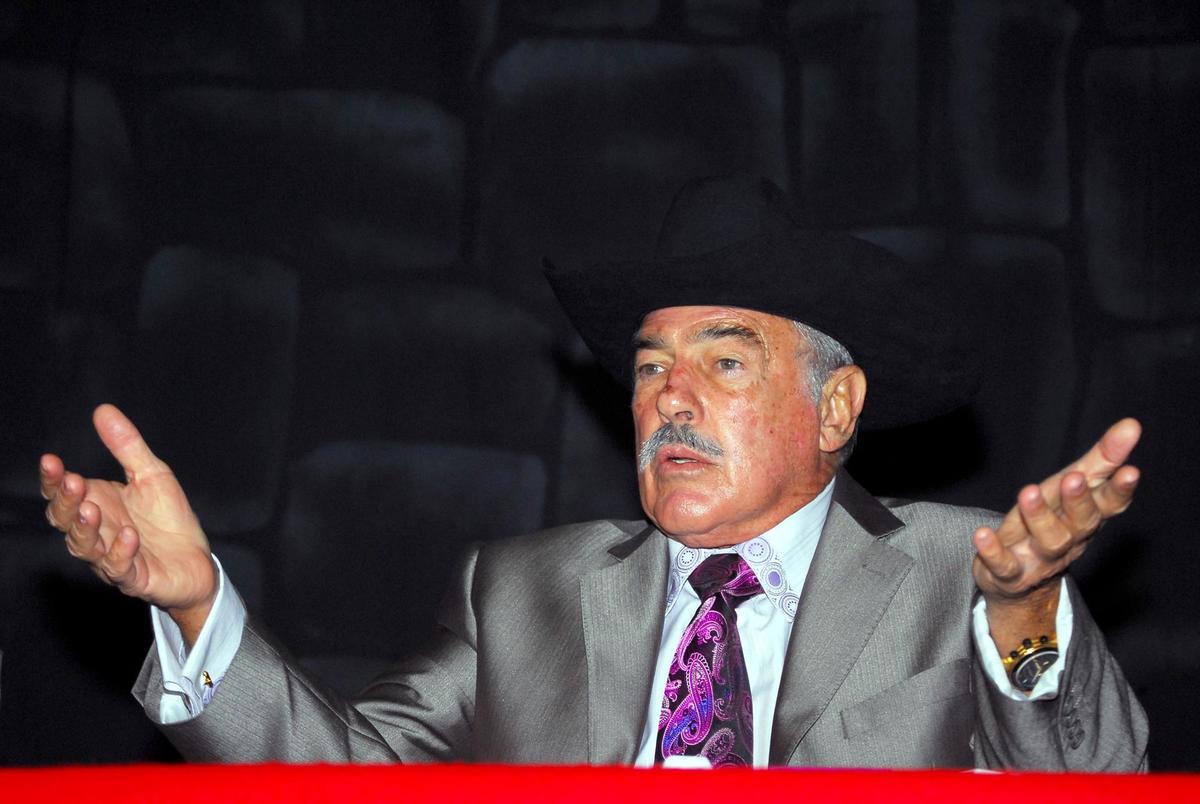 El actor mexicano de telenovelas Andrés García amenazó con demandar a Anabel Hernández | EFE