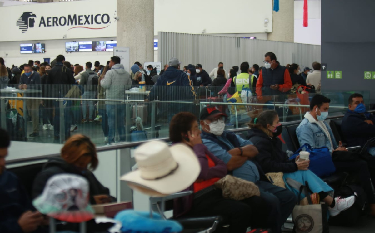 Algunos de los destinos con perjuicios por estos vuelos son Tijuana, Chihuahua, La Paz, Monterrey, y Mérida. Foto: Juan Carlos Bautista.