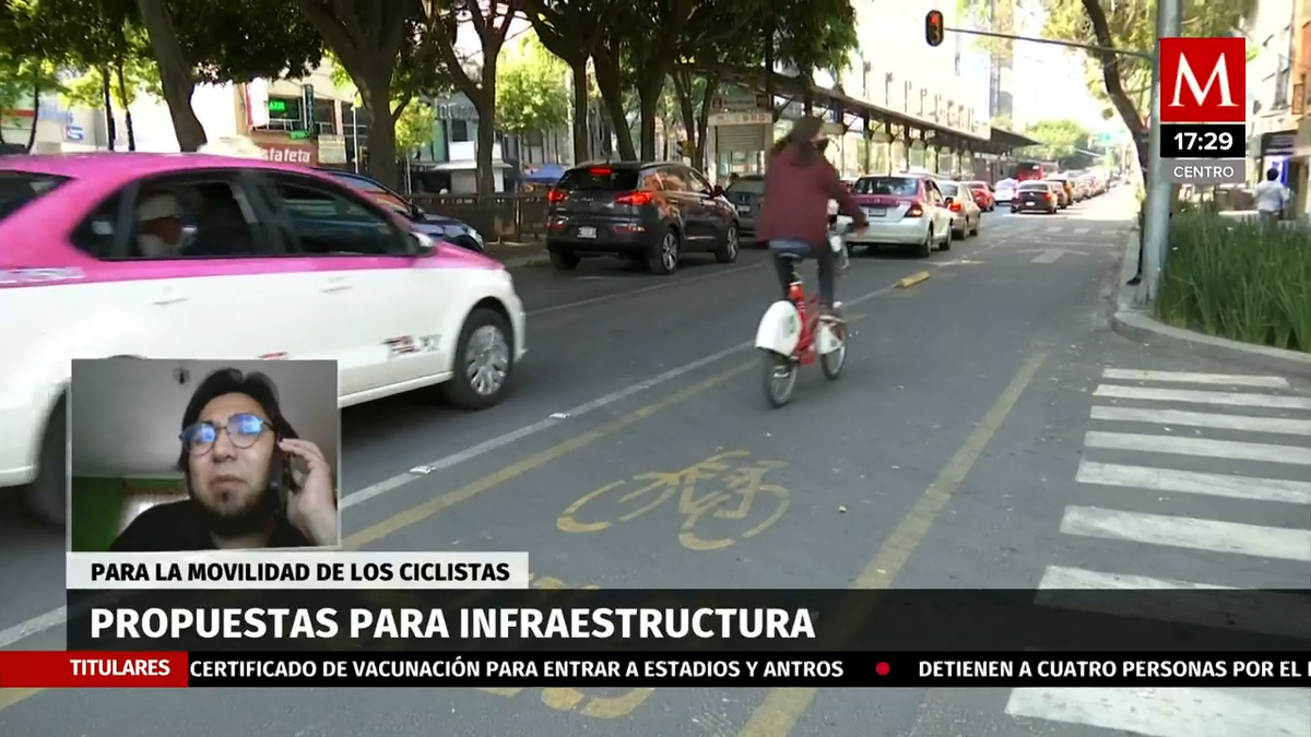 Ernesto Morúa presenta propuesta para la movilidad de los ciclistas
