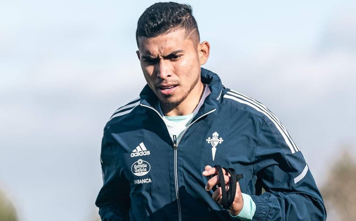 Orbelín Pineda entrena con el Celta en día de descanso (Instagram)
