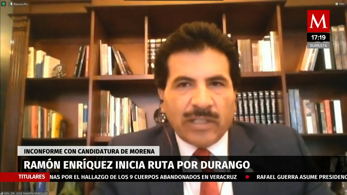 Ramón Enríquez inconforme con candidatura de morena