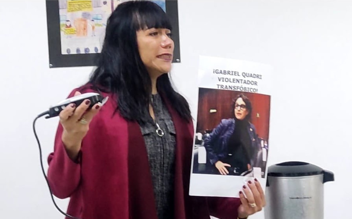 Mi sororidad a mis hermanas víctimas de discursos de odio que casi siempre terminan en crímenes, expresó Luévano. | Twitter