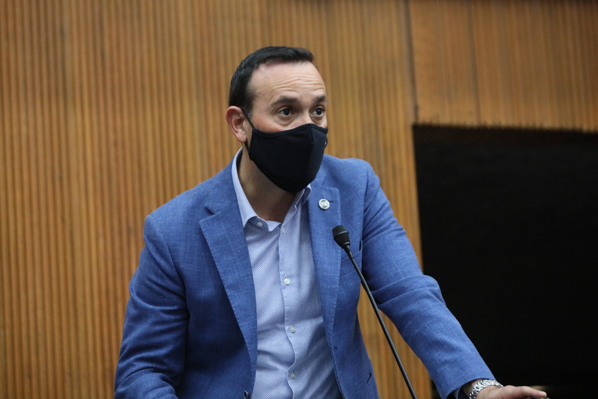 Carlos de la Fuente, coordinador del PAN en el Congreso de Nuevo León. Foto: Especial