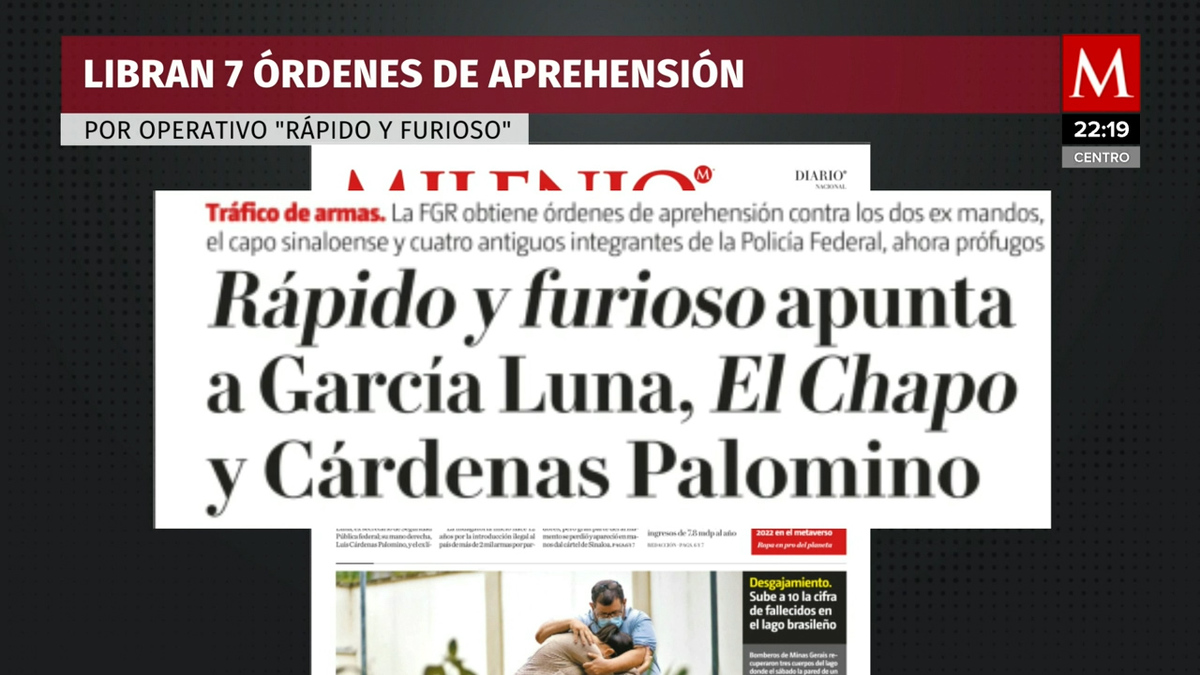 Caso Rápido y Furioso: Quiénes son los acusados por la FGR