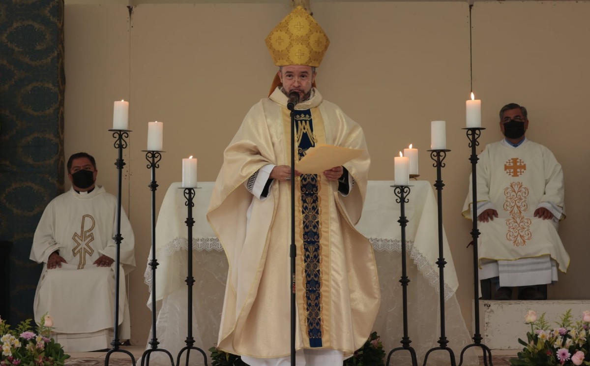 Eugenio Andrés Lira Rugarcía, obispo de la Diócesis de Matamoros.