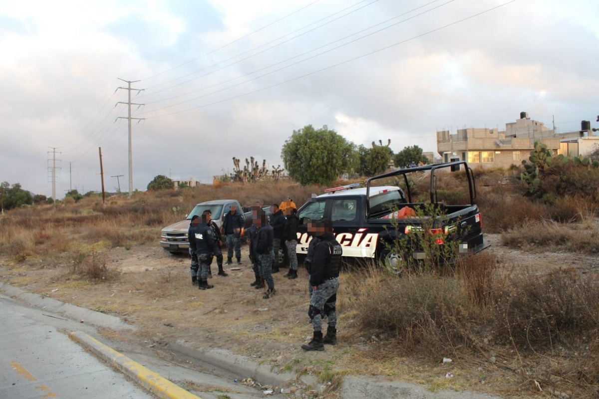 Operativo de la SSPH. (Cortesía)