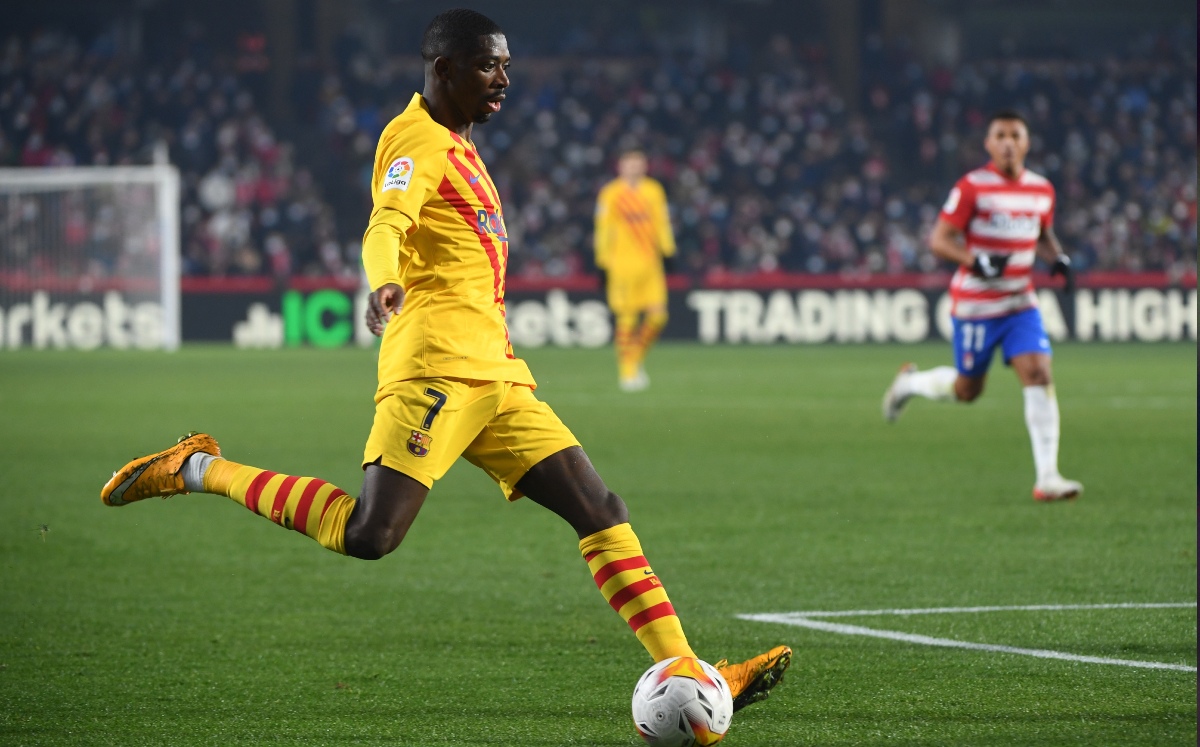 Ousmane Dembélé termina contrato con el Barcelona a final de temporada (EFE)