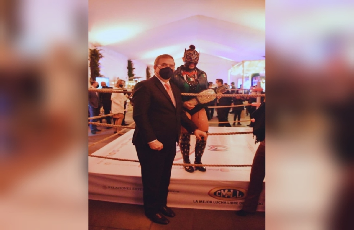 "Por subirnos al ring", posteó el canciller. | Especial