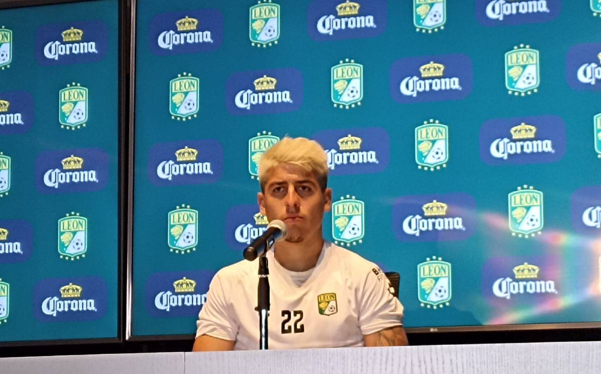 Santiago Colombatto, jugador de Club León.-